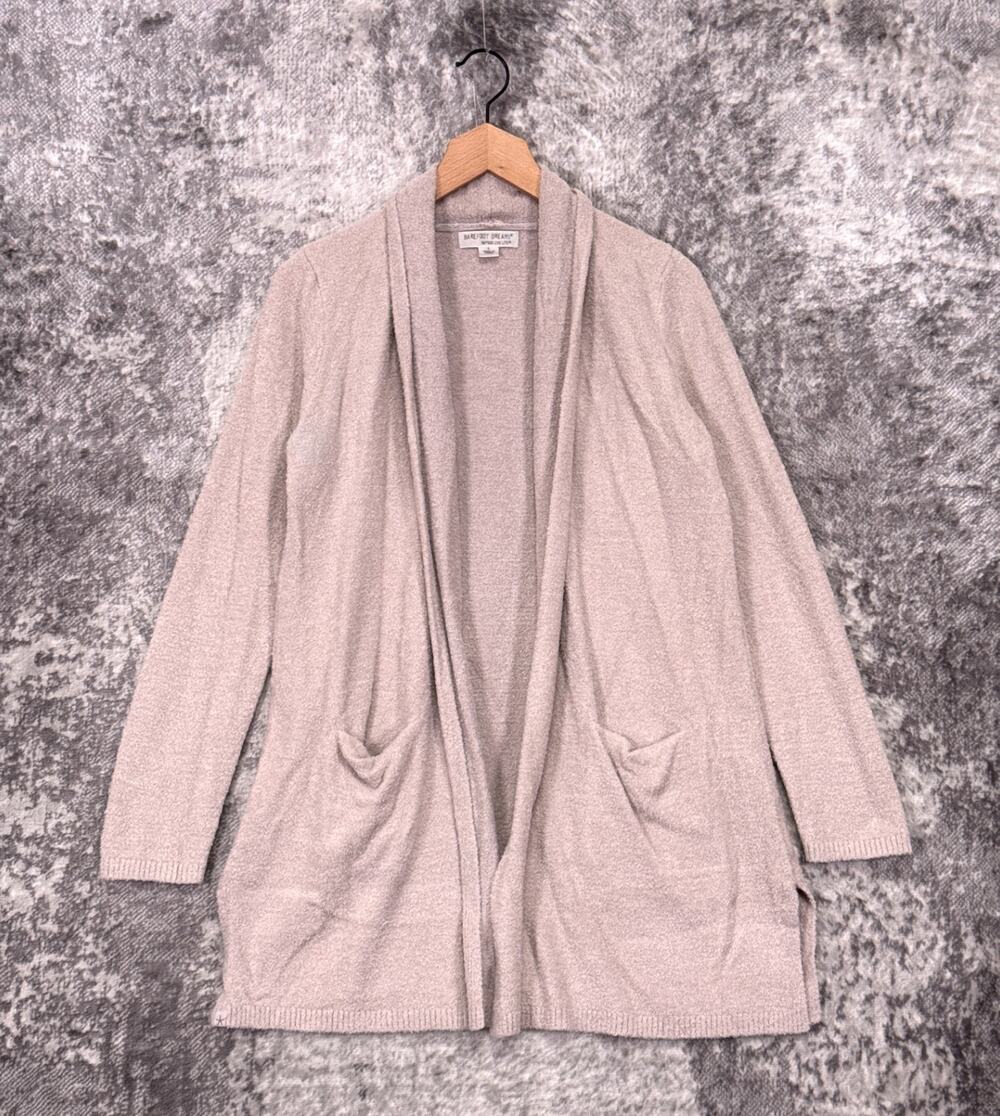 Barefoot Dreams CozyChic Lite Long Cardigan Large Womens